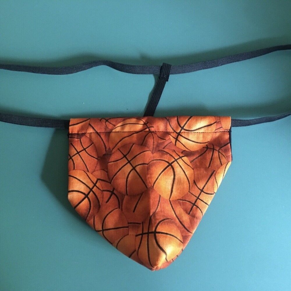 Mens BASKETBALL String Thong Hoops Male Lingerie Underwear
